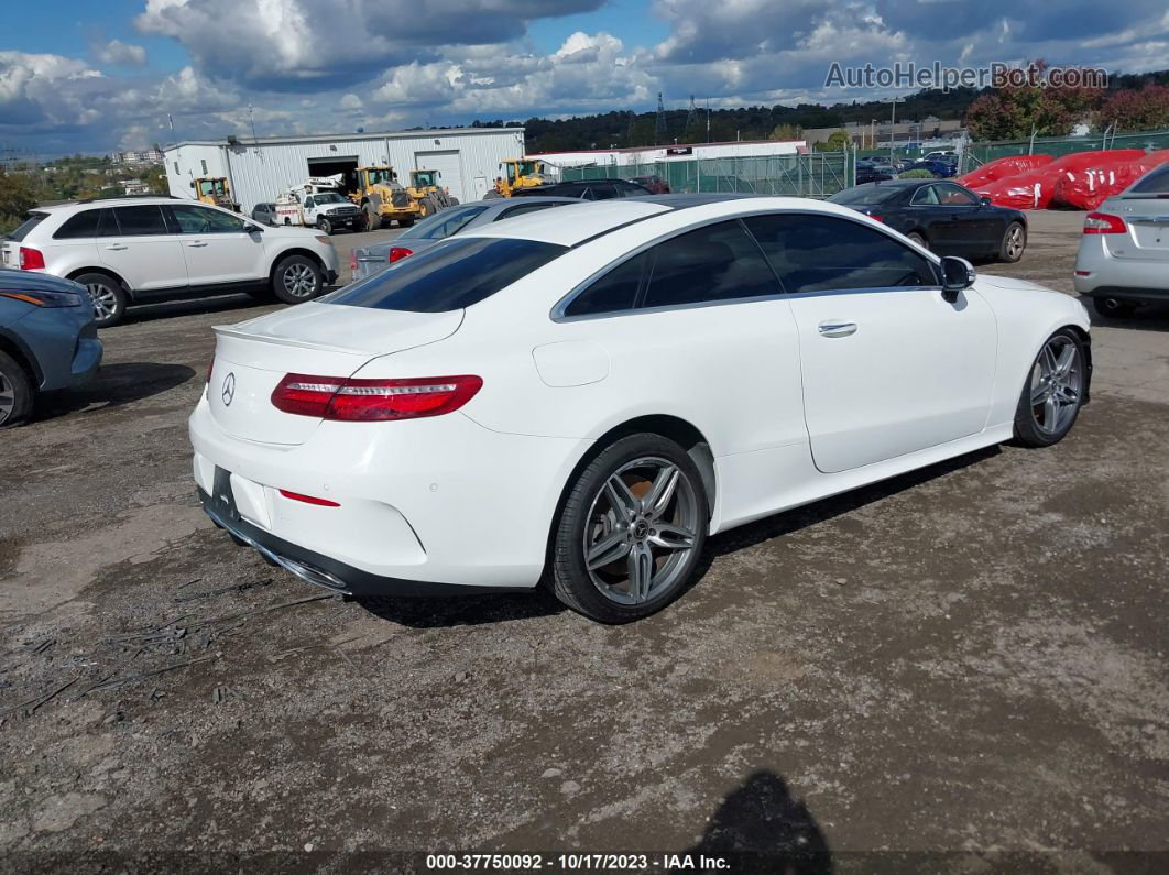 2019 Mercedes-benz E-class E 450 White vin: WDD1J6HB1KF072079