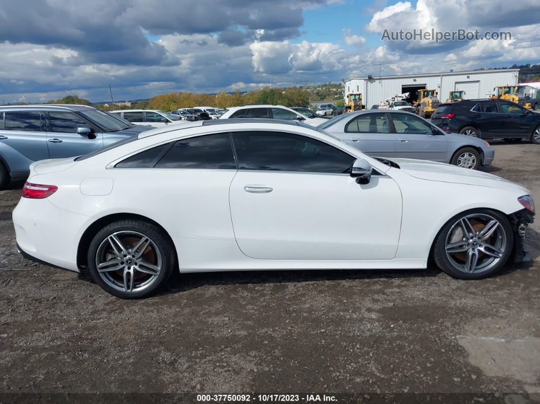 2019 Mercedes-benz E-class E 450 White vin: WDD1J6HB1KF072079