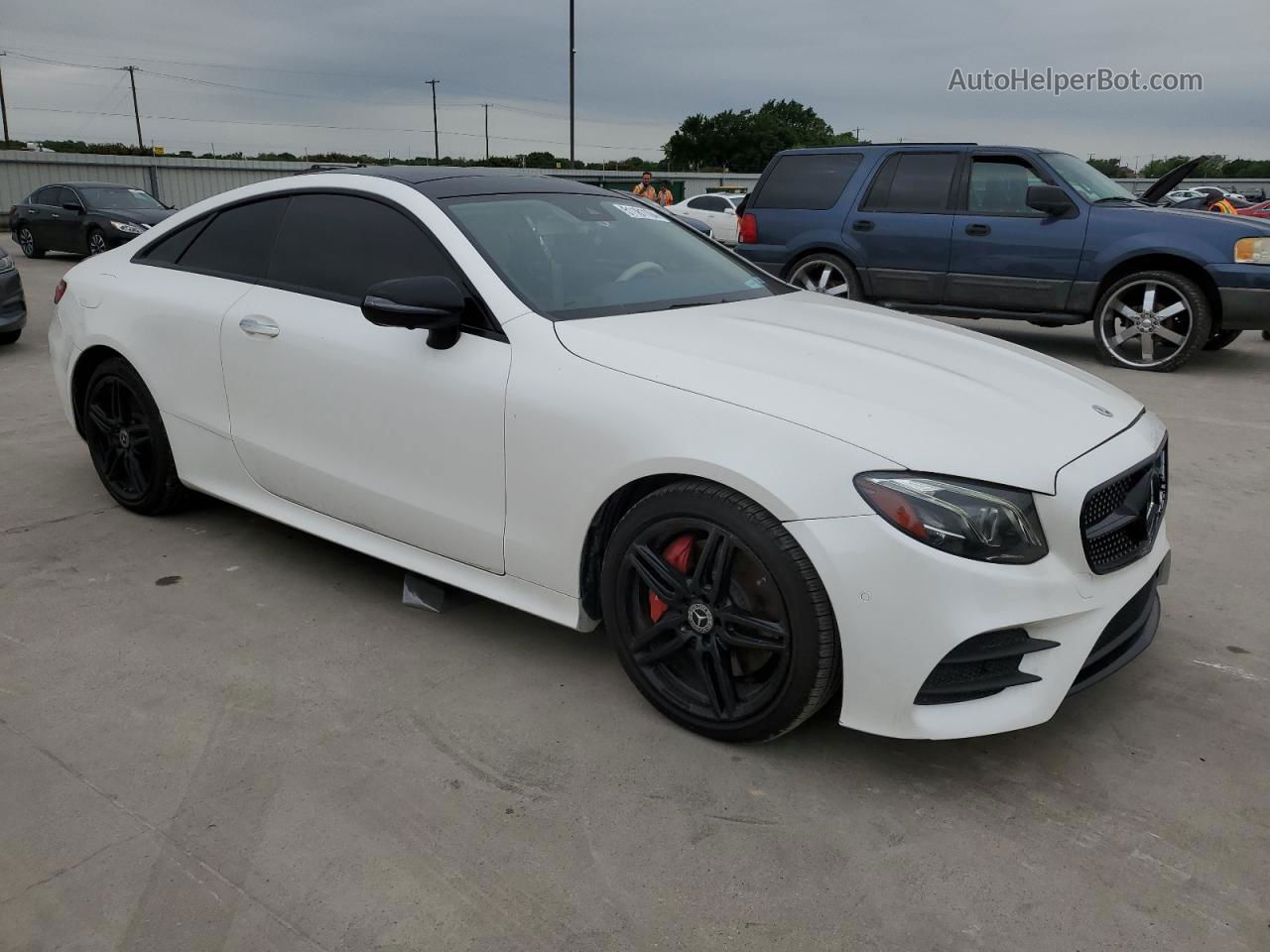 2019 Mercedes-benz E 450 White vin: WDD1J6HB1KF074835