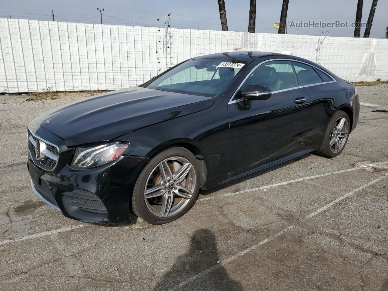 2019 Mercedes-benz E 450 Black vin: WDD1J6HB3KF087618