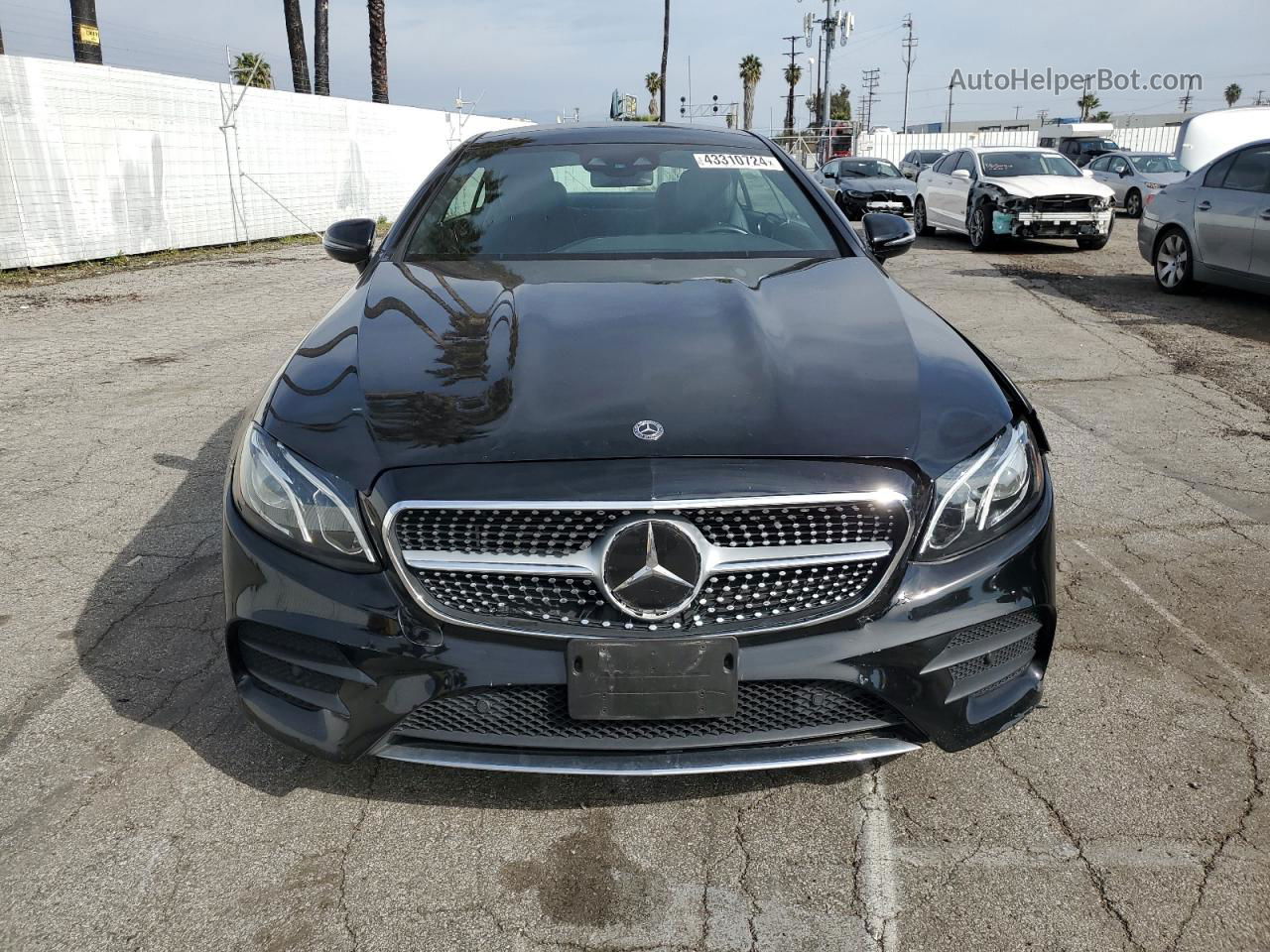 2019 Mercedes-benz E 450 Черный vin: WDD1J6HB3KF087618