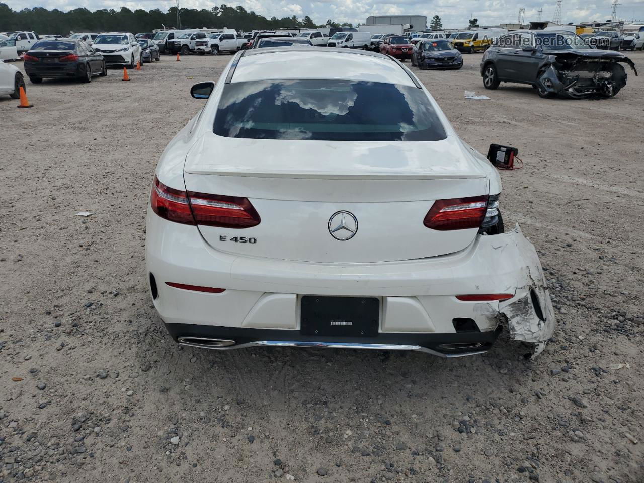 2019 Mercedes-benz E 450 White vin: WDD1J6HB6KF095809