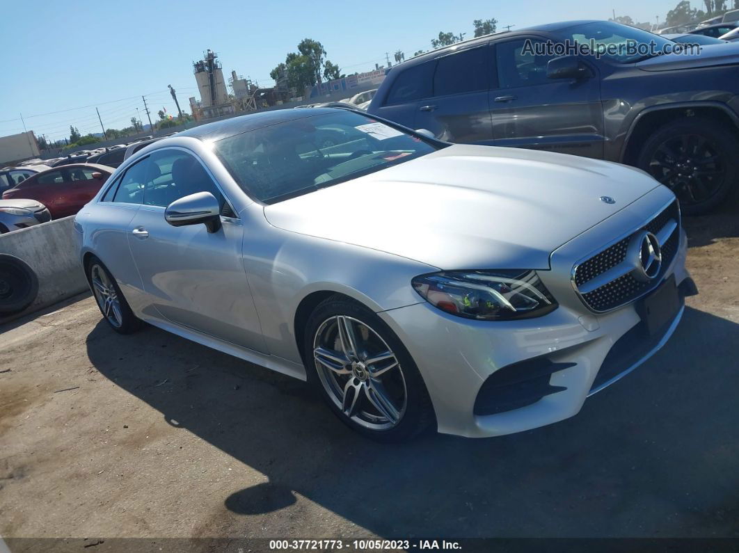 2019 Mercedes-benz E-class E 450 Silver vin: WDD1J6HB6KF115542