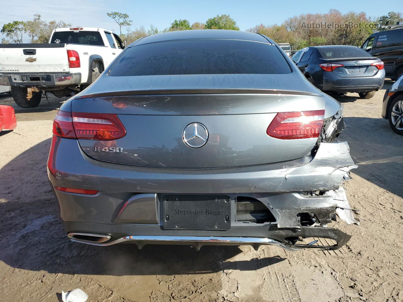 2019 Mercedes-benz E 450 Gray vin: WDD1J6HB8KF086500