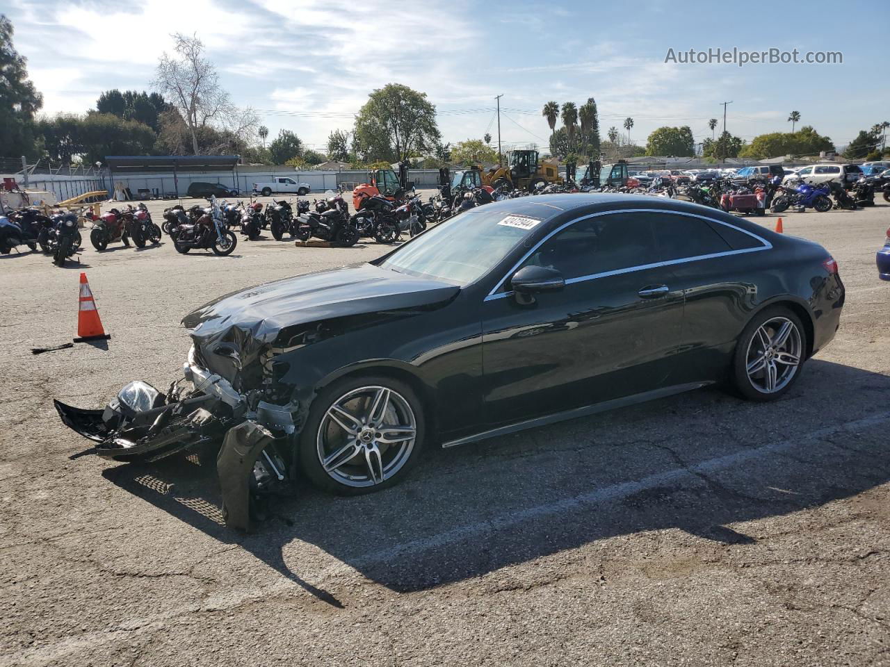 2019 Mercedes-benz E 450 Черный vin: WDD1J6HBXKF116113