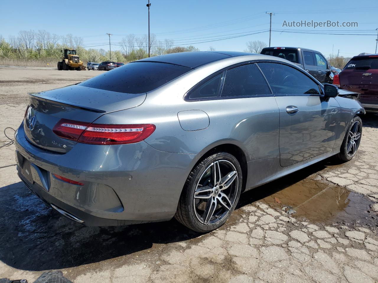 2019 Mercedes-benz E 450 4matic Gray vin: WDD1J6JB0KF117233