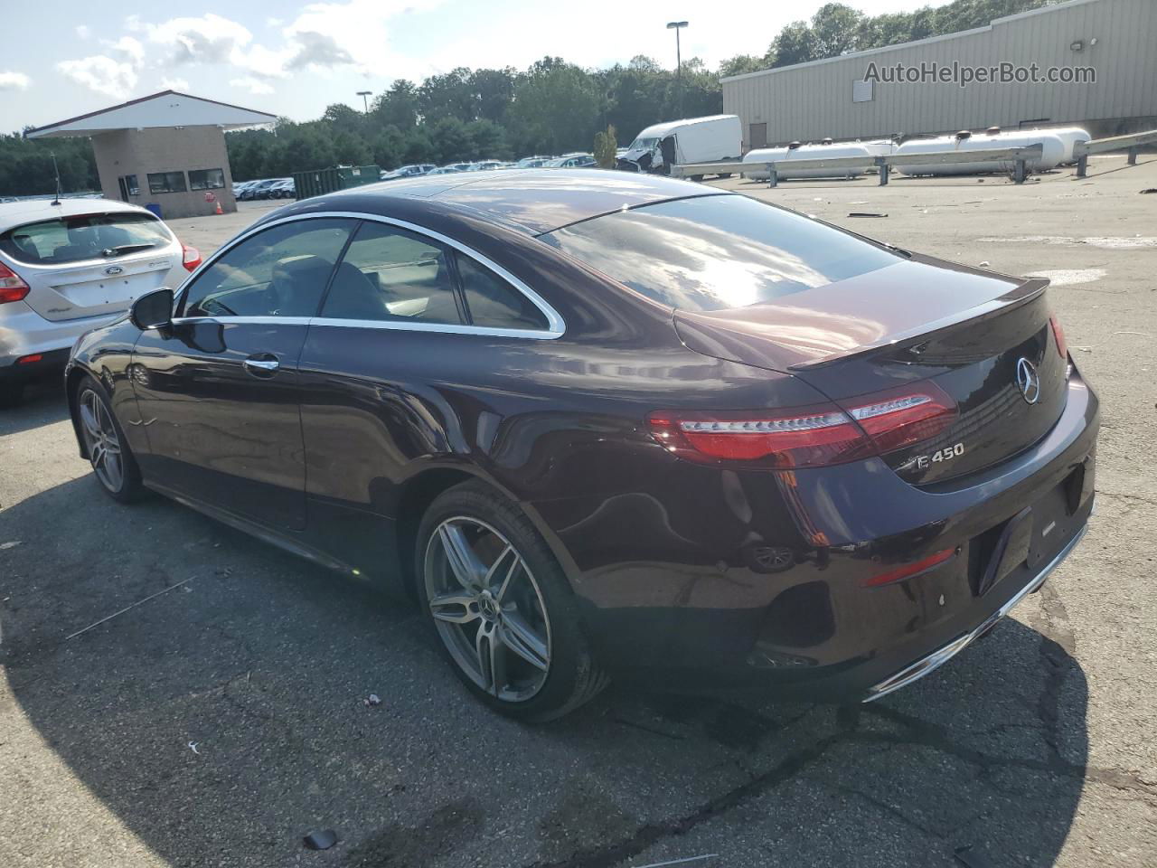 2019 Mercedes-benz E 450 4matic Burgundy vin: WDD1J6JB1KF094531