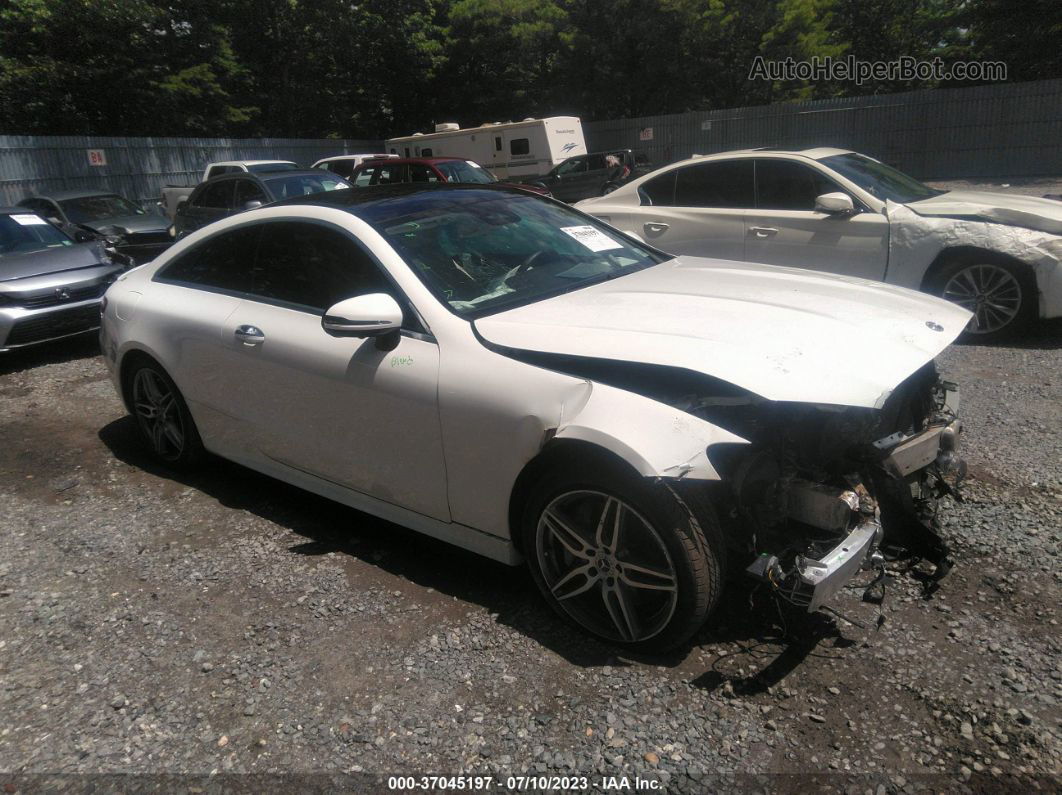 2019 Mercedes-benz E-class E 450 White vin: WDD1J6JB2KF117623