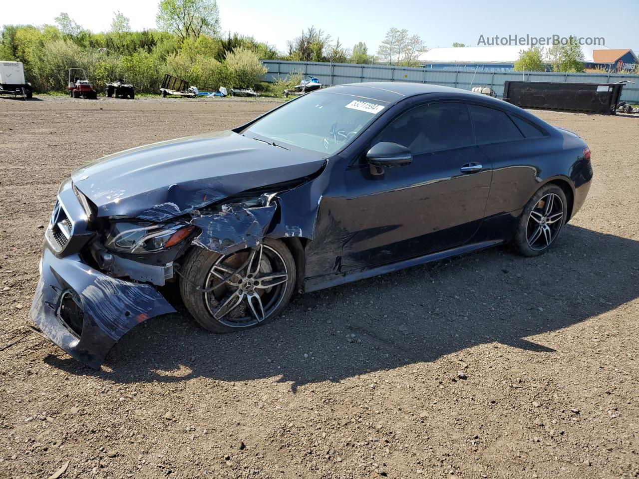 2019 Mercedes-benz E 450 4matic Blue vin: WDD1J6JB7KF108058