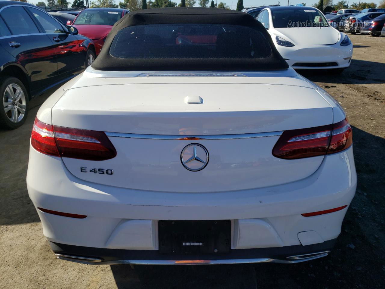 2019 Mercedes-benz E 450 White vin: WDD1K6HB1KF077358