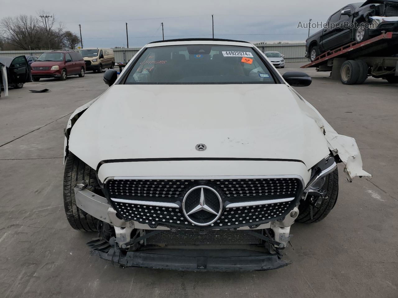 2019 Mercedes-benz E 450 White vin: WDD1K6HB1KF110035