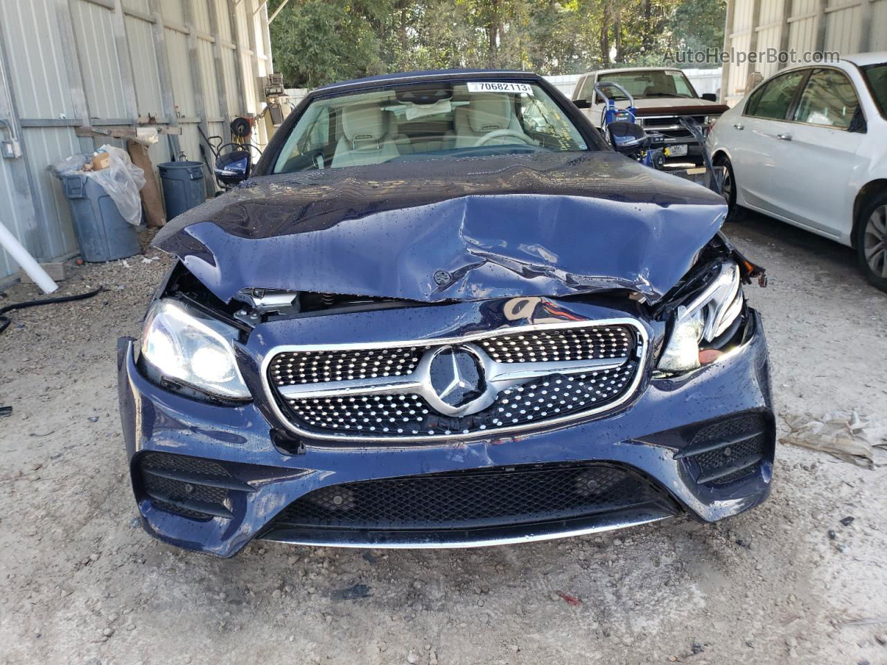 2019 Mercedes-benz E 450 Blue vin: WDD1K6HB2KF112649