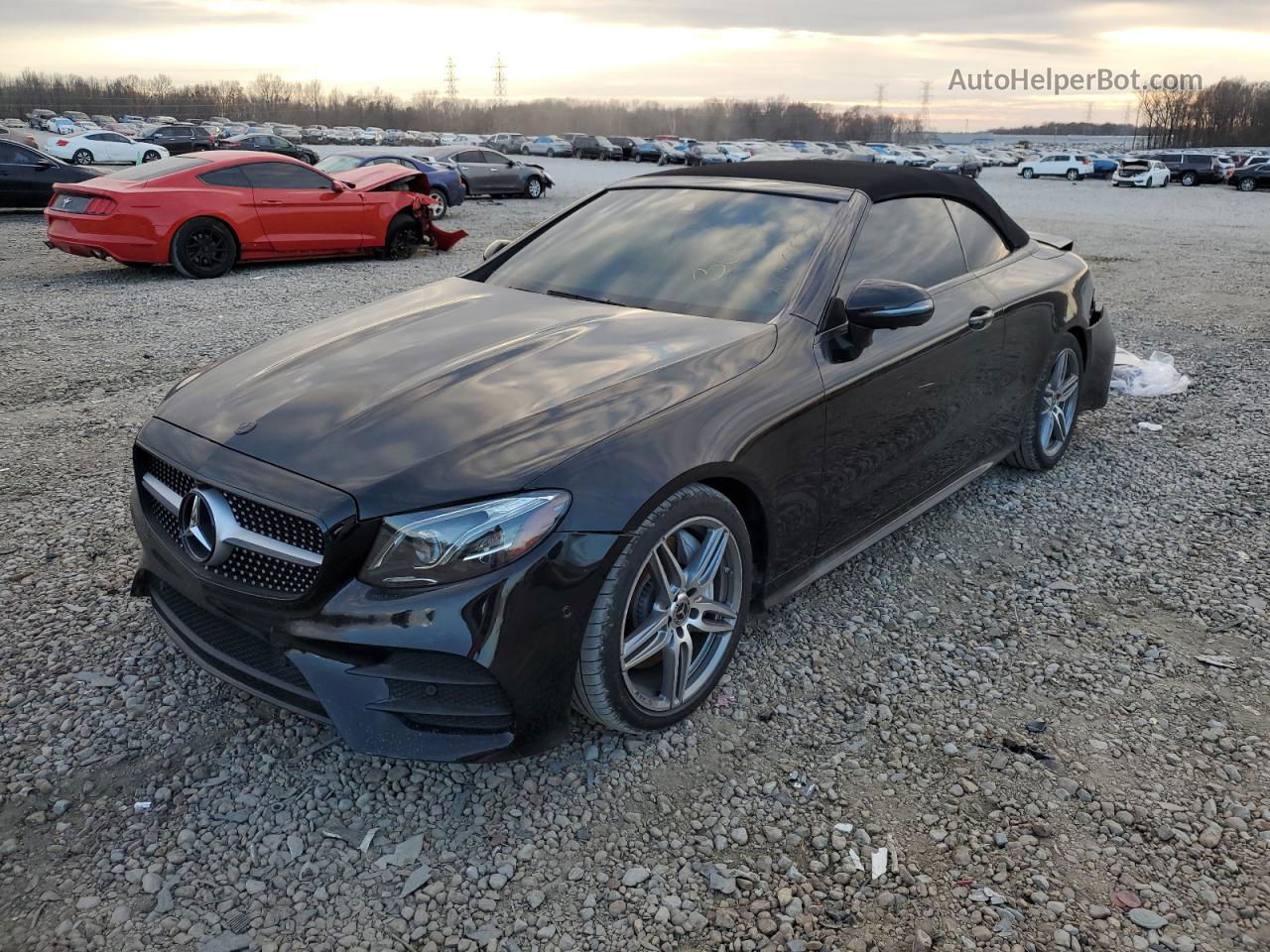 2019 Mercedes-benz E 450 Black vin: WDD1K6HB8KF094173