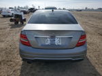 2012 Mercedes-benz C 250 Gray vin: WDDGF4HB0CA673756