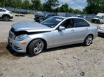 2012 Mercedes-benz C 250 Silver vin: WDDGF4HB0CR239564