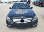 2012 Mercedes-benz C 250 Черный vin: WDDGF4HB1CA725122