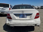 2012 Mercedes-benz C 250 White vin: WDDGF4HB1CA726626