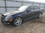 2012 Mercedes-benz C 250 Black vin: WDDGF4HB1CR208131