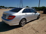 2012 Mercedes-benz C 250 Silver vin: WDDGF4HB1CR218402