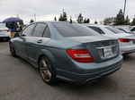 2012 Mercedes-benz C 250 Teal vin: WDDGF4HB2CA609590