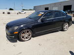 2012 Mercedes-benz C 250 Black vin: WDDGF4HB2CA627555