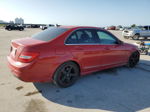 2012 Mercedes-benz C 250 Red vin: WDDGF4HB2CA672558