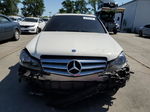 2012 Mercedes-benz C 250 White vin: WDDGF4HB2CR235015