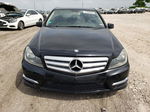 2012 Mercedes-benz C 250 Black vin: WDDGF4HB3CA726871