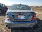 2012 Mercedes-benz C 250 Gray vin: WDDGF4HB3CR234553