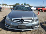 2012 Mercedes-benz C 250 Серый vin: WDDGF4HB3CR234553