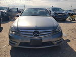 2012 Mercedes-benz C 250 Gray vin: WDDGF4HB4CA645474