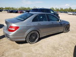 2012 Mercedes-benz C 250 Gray vin: WDDGF4HB4CA645474