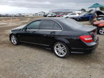 2012 Mercedes-benz C 250 Black vin: WDDGF4HB4CR209595