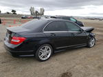 2012 Mercedes-benz C 250 Black vin: WDDGF4HB4CR209595