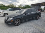 2012 Mercedes-benz C 250 Черный vin: WDDGF4HB4CR210424