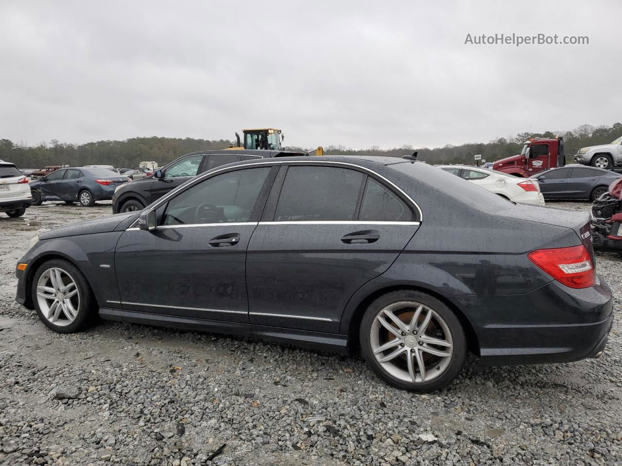 2012 Mercedes-benz C 250 Charcoal vin: WDDGF4HB5CA617599