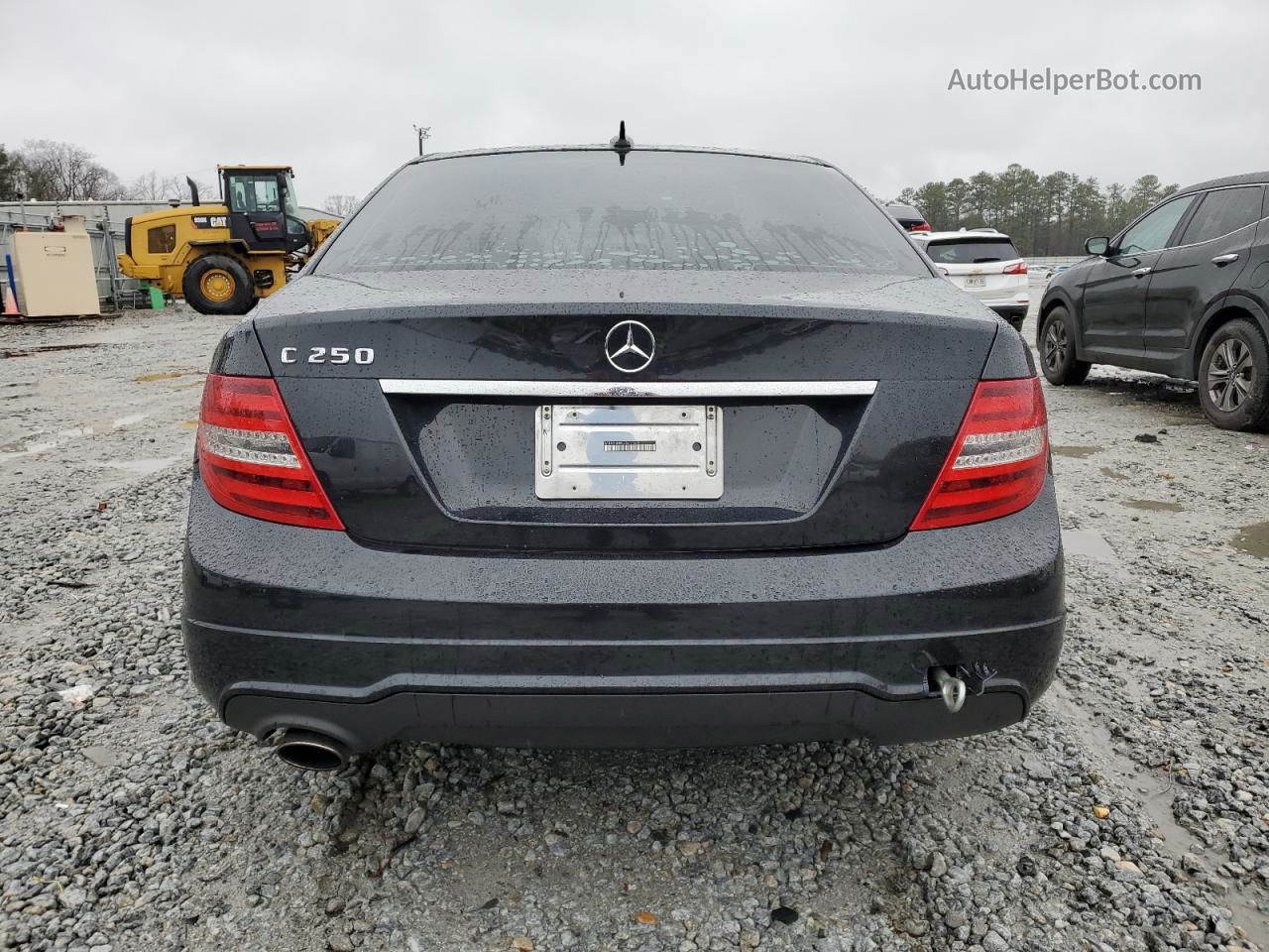 2012 Mercedes-benz C 250 Charcoal vin: WDDGF4HB5CA617599