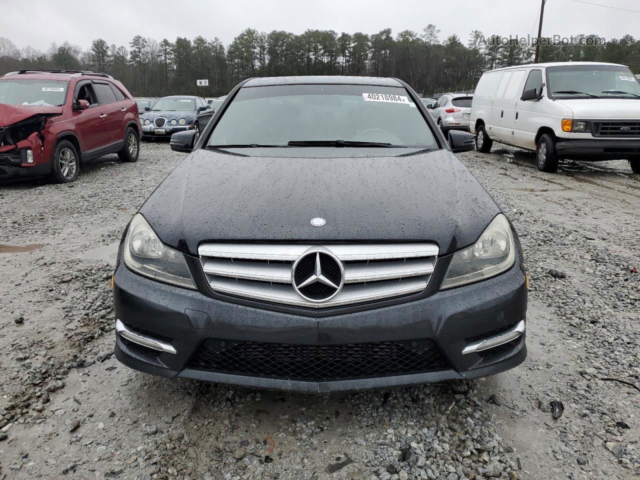 2012 Mercedes-benz C 250 Charcoal vin: WDDGF4HB5CA617599