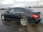 2012 Mercedes-benz C 250 Black vin: WDDGF4HB5CR213865