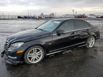 2012 Mercedes-benz C 250 Black vin: WDDGF4HB5CR213865