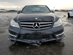 2012 Mercedes-benz C 250 Black vin: WDDGF4HB5CR213865