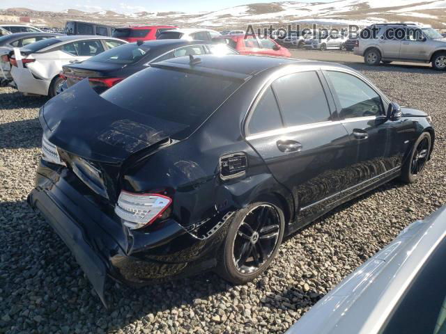 2012 Mercedes-benz C 250 Black vin: WDDGF4HB5CR219083