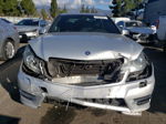 2012 Mercedes-benz C 250 Silver vin: WDDGF4HB6CA599081