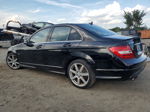 2012 Mercedes-benz C 250 Black vin: WDDGF4HB6CA620253