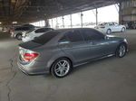 2012 Mercedes-benz C 250 Gray vin: WDDGF4HB6CR196168