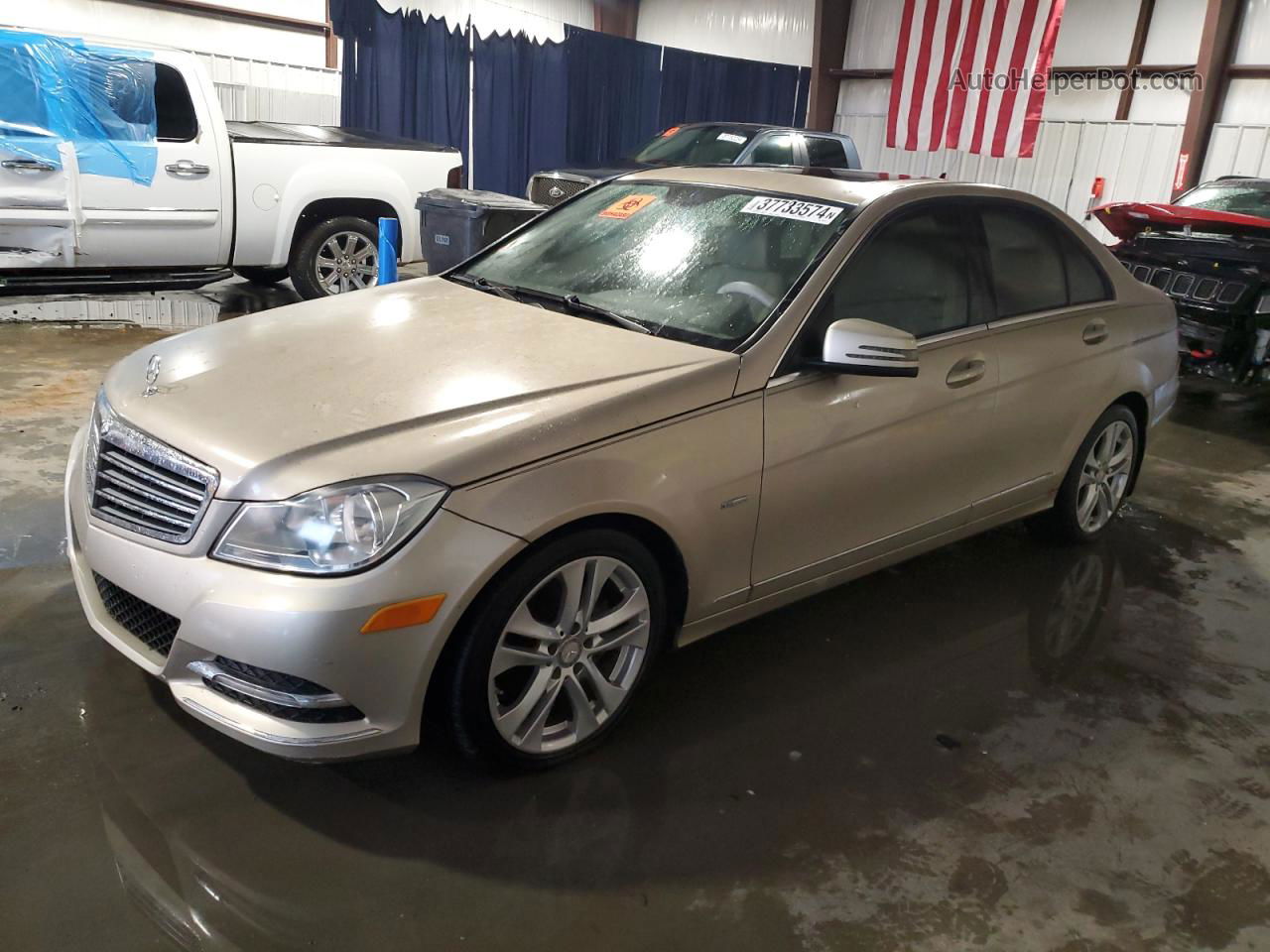 2012 Mercedes-benz C 250 Gold vin: WDDGF4HB6CR197515