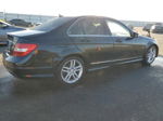 2012 Mercedes-benz C 250 Black vin: WDDGF4HB6CR213812