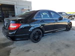 2012 Mercedes-benz C 250 Black vin: WDDGF4HB6CR223417