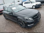 2012 Mercedes-benz C 250 Luxury/sport Черный vin: WDDGF4HB6CR225698