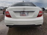 2012 Mercedes-benz C 250 White vin: WDDGF4HB7CA616292